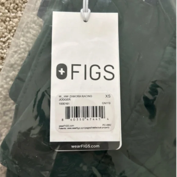 Figs Scrub Pants, British Racing Green, HW XS/Regular - Picture 2 of 2